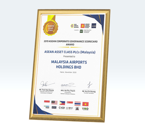 Awards  Malaysia Airports Holdings Berhad (MAHB)